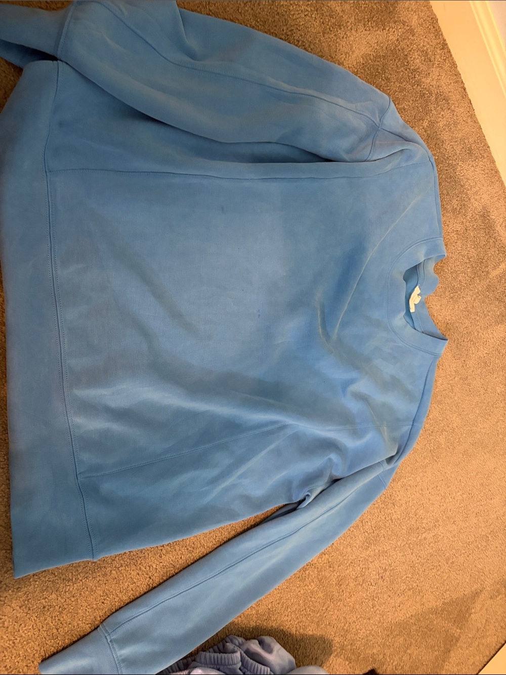 Maurice’s blue sweatshirt- women’s L